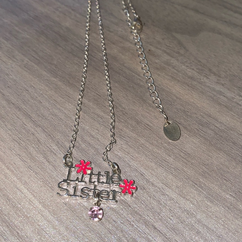 Necklace little sister cute necklace